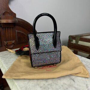 Christian Louboutin Custom Strass Paloma Nano Mini Bag